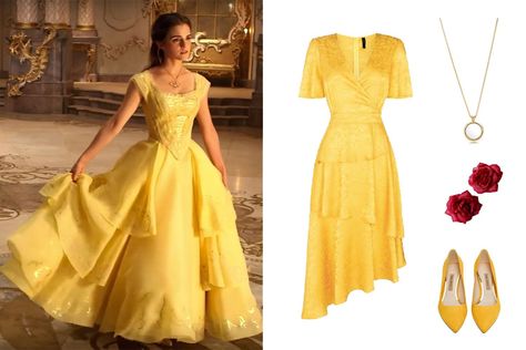 Outfits With Capes, Belle Inspired Outfits, Disney Princess Inspired Dresses, Belle Inspired Dress, Disney Princess Inspired Outfits, Belle Outfit, Princess Inspired Outfits, Disney Princess Outfits, Disney Themed Outfits