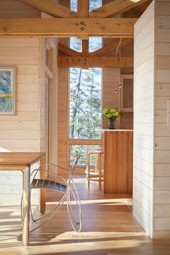 Dining and Kitchen rustic-dining-roomThis was a custom milled wood tongue and groove boarding. Each board was milled with a joint that allows for a nickel-size gap between each board. Pickled Pine Walls, Whitewash Knotty Pine Walls, Pickled Pine, Whitten Architects, Cottage Walls, Knotty Pine Kitchen, Knotty Pine Paneling, Knotty Pine Walls, White Washed Pine