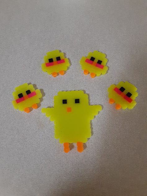 Perler Bead, Perler Beads, Special Features, Gaming Logos, Holidays, Chicken, Beads, Logos