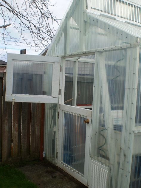 Dutch Door Greenhouse, Greenhouse Door, Greenhouse Build, Greenhouse Frame, Diy Greenhouse Plans, Greenhouse Shed, Build A Greenhouse, Greenhouse Ideas, Home Greenhouse