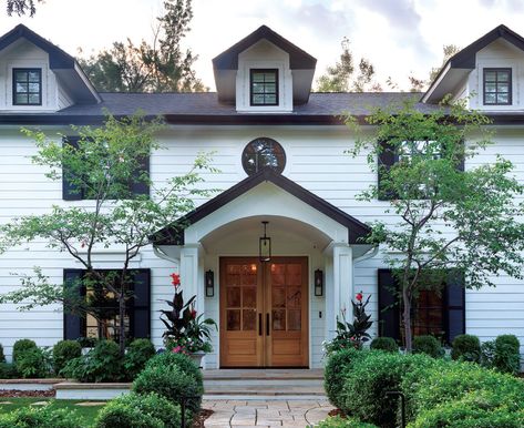 European White Oak Floors, Hubbardton Forge Lighting, Colorado Style, Modern Estate, Luxury Cabin, Modern Farmhouse Exterior, Black And White Tiles, Mountain Modern, Colorado Homes