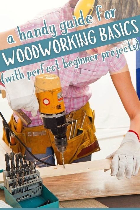 Learn the woodworking basics for beginners. This beginners guide to woodworking shares the basic woodworking tools and techniques to start woodworking. With small woodworking projects you can make as a novice woodworker. Basic Woodworking, Woodworking Tools For Beginners, Woodworking Basics, Small Woodworking Projects, Wood Candle Sticks, Learn Woodworking, Woodworking Guide, Beginner Woodworking Projects, Wood Planters