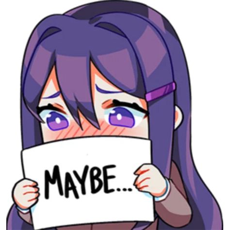 Yuri Ddlc, Sticker Line, Discord Emojis, Emoji Stickers, Sticker Maker, Psychological Horror, Doki Doki, Anime Family, Literature Club