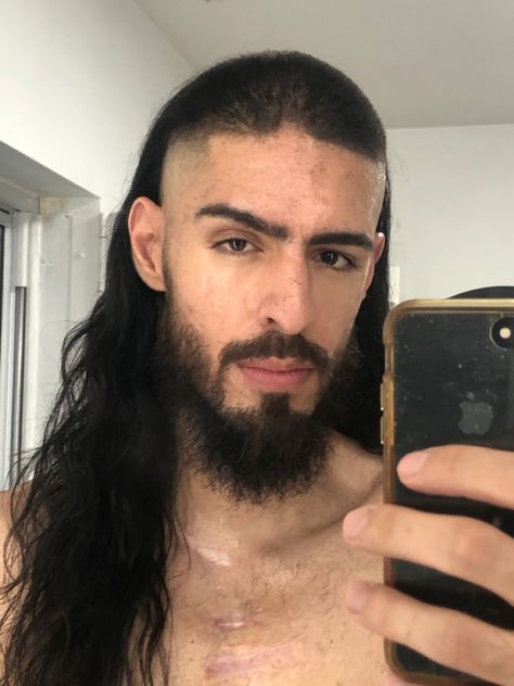 Mulletfade #mulletfade #bizzarehair Skullet Haircut, Mullet Fade, Hairstyle Men, Haircut Men, Mullet Hairstyle, Haircuts For Men, Mens Hairstyles, Hair Cuts, Hair Styles