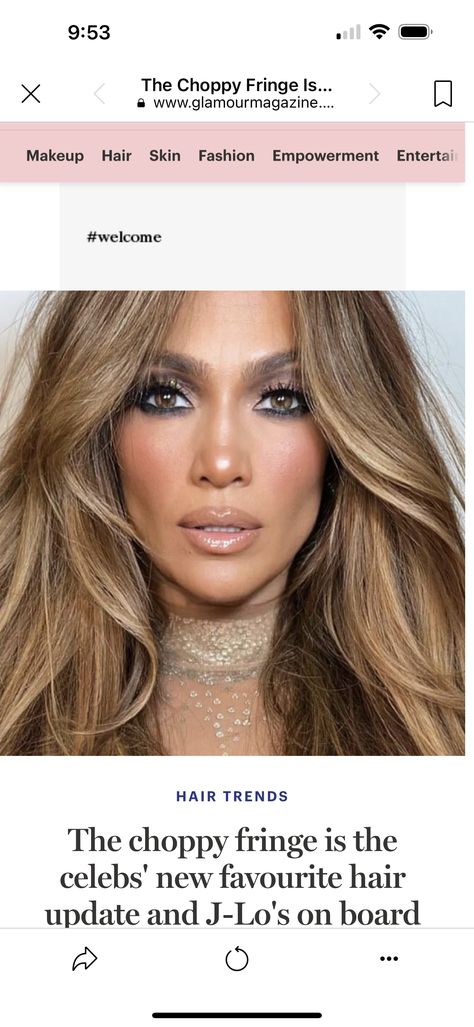 J Lo Hair Color Highlights, Jlo Hair Colour Caramel, Jennifer Lopez Hair 2023, Jlo Glam Makeup, J Lo Makeup Looks, Jennifer Lopez Hair Color Honey Caramel, Jlo Blonde Hair, Jlo Hair Color Caramel Balayage, Jlo Highlights