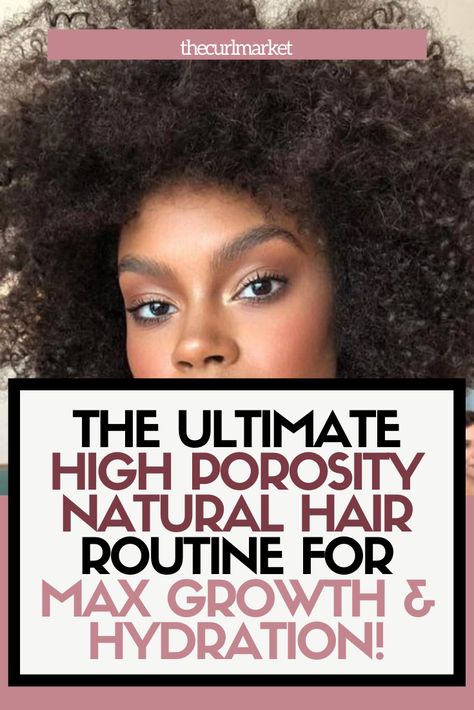 High Porosity Hair Regimen, High Porosity Natural Hair, Hair Growth Regimen, Low Porosity Hair, High Porosity Hair, Natural Hair Routine, Low Porosity, Natural Hair Diy, Low Porosity Hair Products