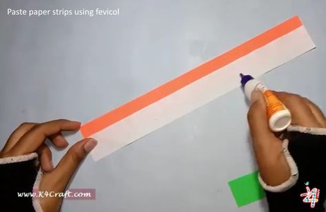 How to make Indian Tricolour "Badge" for kids (Tutorial) - K4 Craft Ashoka Chakra, Slow Internet, Republic Day, Easy Paper Crafts, Money Saver, Photo To Video, National Flag, Holiday Specials, Craft Activities