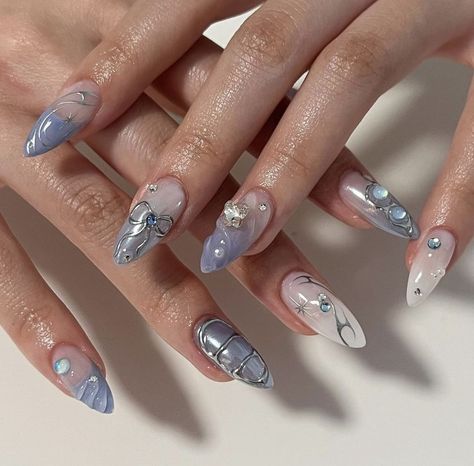 xiaohongshu nails, chinese trendy nails, korean trendy nails, long nails, nail inspo inspiration, nail tech, nail tutorial, cute nails, pretty nails, nail art, birthday nails, kpop nails, trendy nails Nail Kpop Inspired, Korean Inspired Nail Art, Kpop Nails Designs Twice, Kpop Inspo Nails, 3d Korean Nails, Kpop Nails Designs Enhypen, Seventeen Nails Kpop, Svt Inspired Nails, K Pop Idol Nails