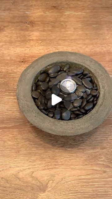 LaShana Diaz | DIY & Home Design on Instagram: "Indoor/Outdoor Fire Pit 💕

Seen this cool idea to make an Indoor/Outdoor concrete table top fire pit bowl online and thought I’d give it a try! Guys this cost me less than $10 to make 🤩 I suggest using a drill and attachment for mixing the concrete instead of a spoon like me 😩 I love that I can use this item anywhere in my home including outdoors 😆👏🏽

All items I picked up from my local @dollartree ✨ The concrete I picked up from @loweshomeimprovement 

Let me know below what you think 😍

Here’s what you will need:

10 pound bag of concrete (I used almost the entire container)
1 large bowl
1 medium bowl
2 bags of stones
1 Chafing fuel burner 
WD 40 ( or non-stick oil) 

Have a fantastic Friday friends...Lah Lah 😉
;
;
;
;
;
;
;
;
;
;
; Concrete Bowls Diy, Diy Concrete Bowl, Diy Concrete Fire Bowl, Cement Bowl Fire Pit, Concrete Table Top Fire Pit, Concrete Fire Table Diy, Homemade Fire Pit, Concrete Table Top, Fire Pit Bowl