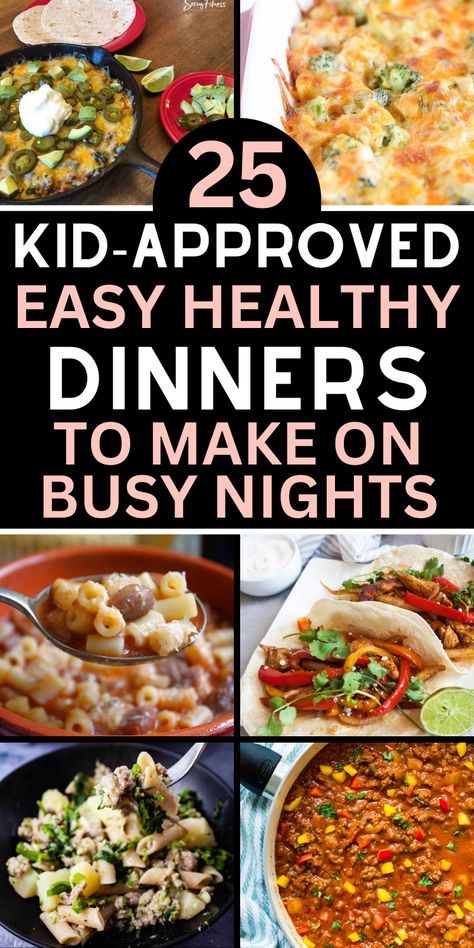 Easy fast healthy dinner recipes for weeknight meals Easy Dinner Recipes For Two Healthy Gluten Free, Easy On The Stomach Dinners, Easy Dinner Recipes For Family With Kids Healthy, Simple Healthy Dinner Recipes, Easy Healthy Meals Kids Will Eat, Healthy Family Recipes, Healthy Dinners Kids Will Eat, Healthy Make Ahead Dinners, Easy Healthy Weeknight Dinners