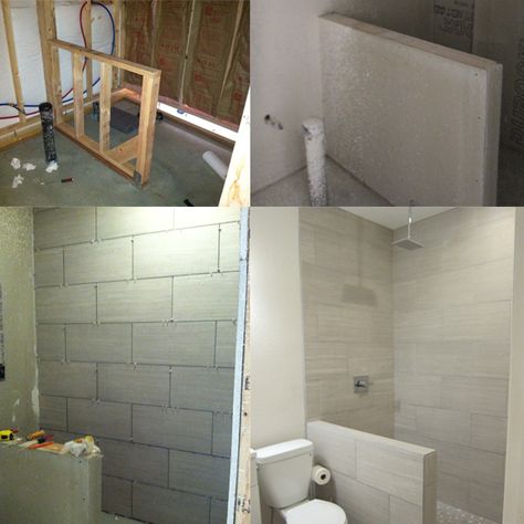 Basement Bathroom Unfinished, Unfinished Bathroom Ideas, Finishing Unfinished Basement, Install Bathroom In Basement, Basement Bathroom Flooring, Budget Basement Bathroom, Basement Shower Ideas Low Ceiling, How To Add A Bathroom To A Basement, Basement Bathroom Diy