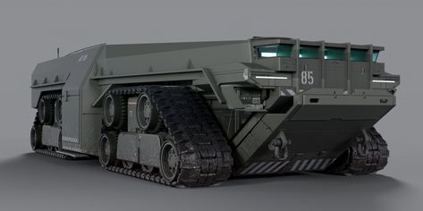 Chris Doretz (@cdoretz) on X Sci Fi Vehicle, Truck Concept Design, Scifi Car, Sci Fi Land Vehicles, Sci Fi Truck Concept Art, Sci Fi Armored Truck, Futuristic Military, Shtf Vehicle, Sci Fi Cargo Truck