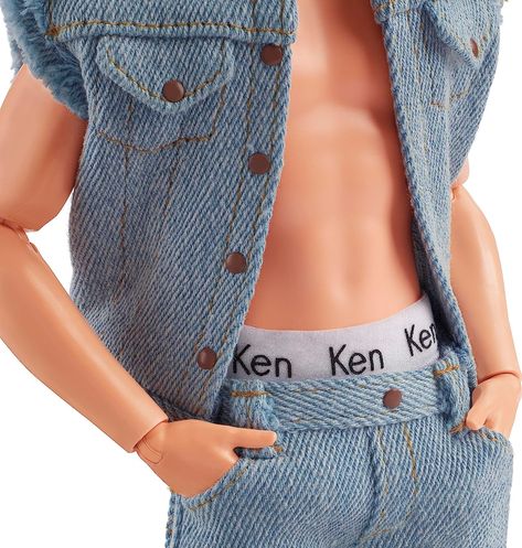 Denim Dress Style, Barbie E Ken, Barbie Land, Barbie The Movie, Princess And The Pauper, Dress Up Dolls, Ken Doll, Movie Collection, Barbie Movies