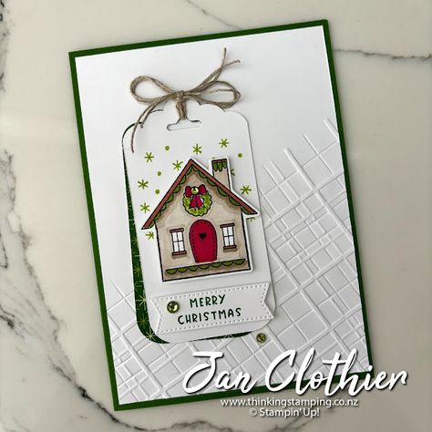 Humble Home for Freshly Made Sketches 657 Christmas Cards Stampin Up Ideas Simple, Su Humble Home, Stampin Up Humble Home Card Ideas, Su Humble Home Cards, Stampin Up Home For The Holidays, Stampin Up Humble Home Cards, Stampin Up Humble Home Christmas Cards, Humble Home Stampin Up Cards, Stampin Up Humble Home