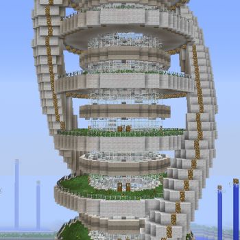 Minecraft Building Blueprints, Minecraft Building Guide, Modern Castle, Minecraft Mansion, Futuristic Building, Minecraft Modern, Futuristic Home, Minecraft Room, Minecraft City