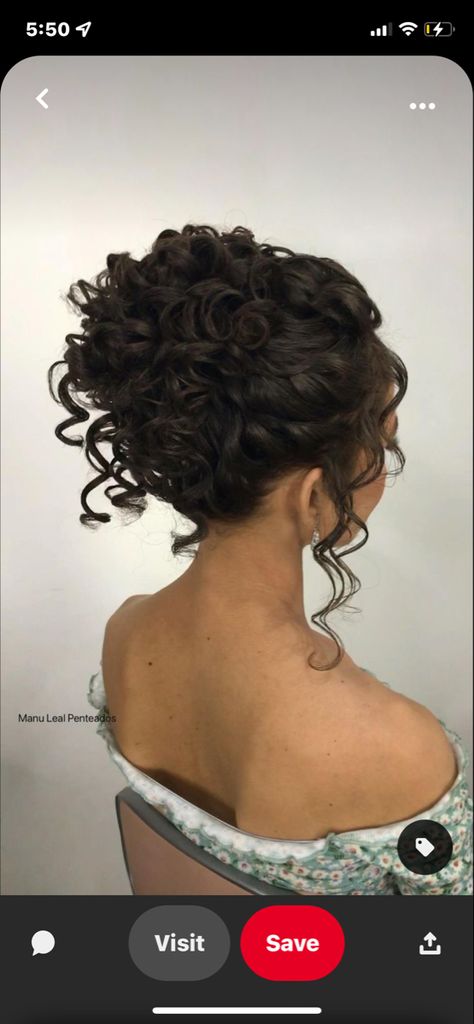 Curly Bridal Hair, Short Punk Hair, Curly Hair Beauty, Bride Updo, Curly Wedding Hair, Ball Hairstyles, Graduation Hairstyles, Curly Hair Styles Easy, Punk Hair