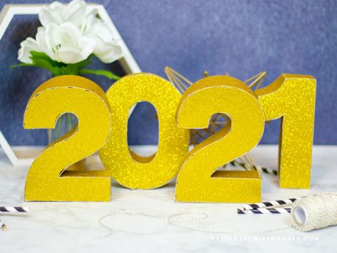 FREE Die Cut 3D Numbers – New Year Cut Files - Designs By Miss Mandee. 3D, alphabet, craft, Cricut, cut file, die cut, Die Cut 3D Letters, Die Cut 3D Numbers, display, display letters, DIY, free, free SVG, freebie, letter, letters, monogram, New Year Cut Files, number, numbers, score lines, silhouette, svg, template. 3d Numbers, Sharpie Paint Pens, File Template, Free Cricut, New Year Designs, Victorian Dolls, 3d Letters, 3d Paper Crafts, Cricut Free