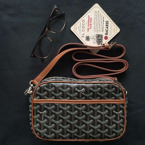 Goyard Camera Case Bag $68 Email: winnie@shoescrazy.net Old Money Bags Men, Goyard Bag Men, Goyard Aesthetic, Goyard Men, Blue Images, Cap Vert, Dream Bag, Soft Life, Goyard Bag