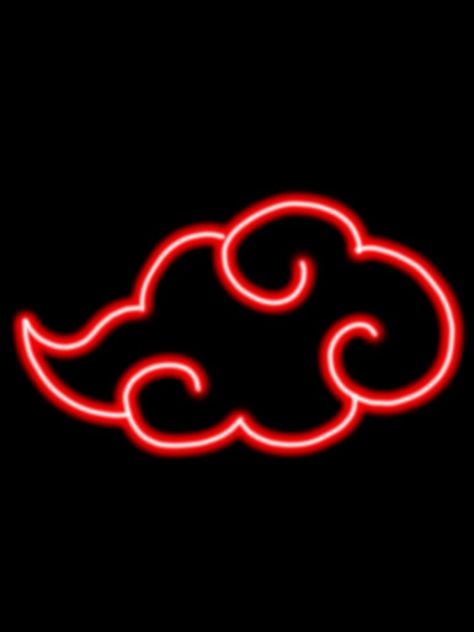 🔥  #neonsign #online Anime Sign, Akatsuki Logo, Neon Cloud, Akatsuki Cloud, Ktm Supermoto, Creative Story Ideas, Party Wall Decor, Anime Face Drawing, Red Clouds