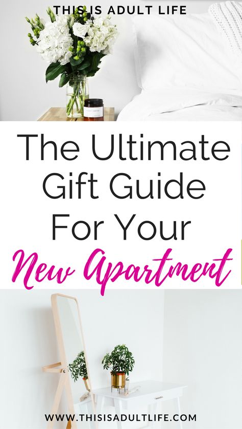 What to buy for your new apartment | First apartment necessities | Apartment decor | Home decor | This is Adult life Gifts For New Apartment, First Apartment Gift, Apartment Necessities, Apartment Things, Apartment Needs, Apartment Gift, Kitchen Diy Makeover, Kitchen Decor Apartment, Living Room Decor Inspiration