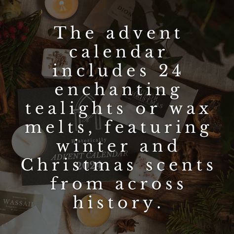 •Giveaway!• We are giving away one of our best selling and highly sought after Historically Advent Calendars! The advent calendar includes 24 enchanting tealights or wax melts, featuring winter and Christmas scents from across history. To enter: ❤️ Like this post @ Tag a friend in the comments @ Tag and share us in your stories 🇬🇧You must be a UK resident Multiple tags and shares count as extra entries. Giveaway closes at 6pm on Saturday 21st September with the winner being announced ... Winter And Christmas, Christmas Scents, Advent Calendars, The Winner, Tag A Friend, Wax Melts, Your Story, Advent Calendar, Advent