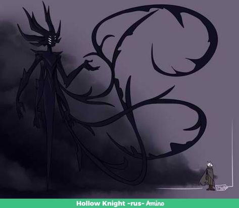 Hollow Knight Shade Lord, Shade Lord, Shadow Creatures, Shadow Monster, Hollow Night, Hollow Art, Heaven Art, Dragon Rpg, Knight Art