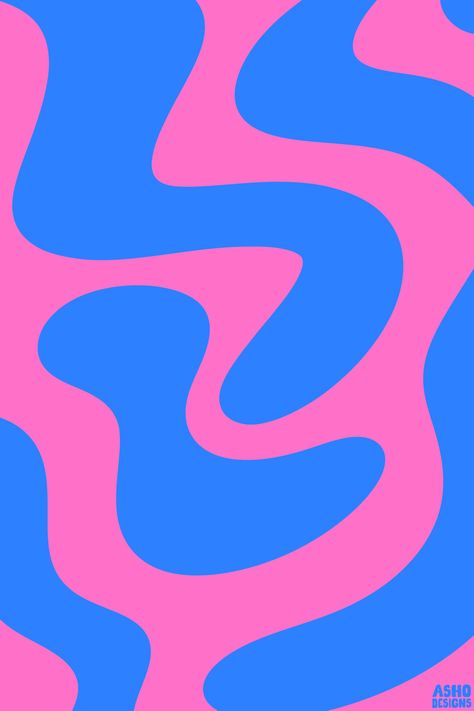 Super Graphics Wall, Funky Prints Pattern, Random Designs Pattern, Cute Pattern Background, Colorful Phone Wallpaper, Funky Backgrounds, Blue And Pink Wallpaper, Y2k Prints, Iphone Wallpaper Trendy