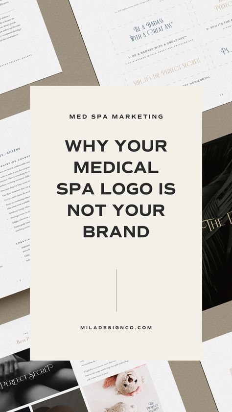 Medical Spa Color Palette, Medical Spa Logo, Medical Spa Branding, Nurse Esthetician, Aesthetic Clinic Logo, Med Spa Logo, Med Spa Branding, Med Spa Design, Medspa Branding