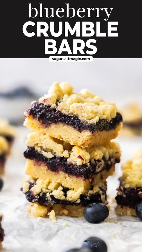 Blueberry Lemon Crumble Bars, Blackberry Shortbread Bars, Blueberry Baking Recipes, Homemade Cheese Danish Recipe, Blueberry Custard Pie, Blueberry Crumb Bars, Blueberry Pie Bars, Fresh Blueberry Pie, Magic Cookie Bar Recipe