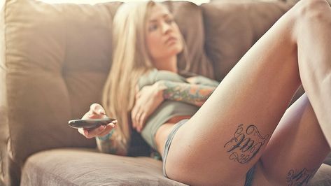 People 1920x1080 women tattoo Alexander Tikhomirov model blonde long hair legs Evil Children, Women Tattoos, Relax Music, Most Paused Movie Scenes, Rap Beats, Trip Hop, Thigh Tattoos Women, Psychological Horror, Hot Tattoos