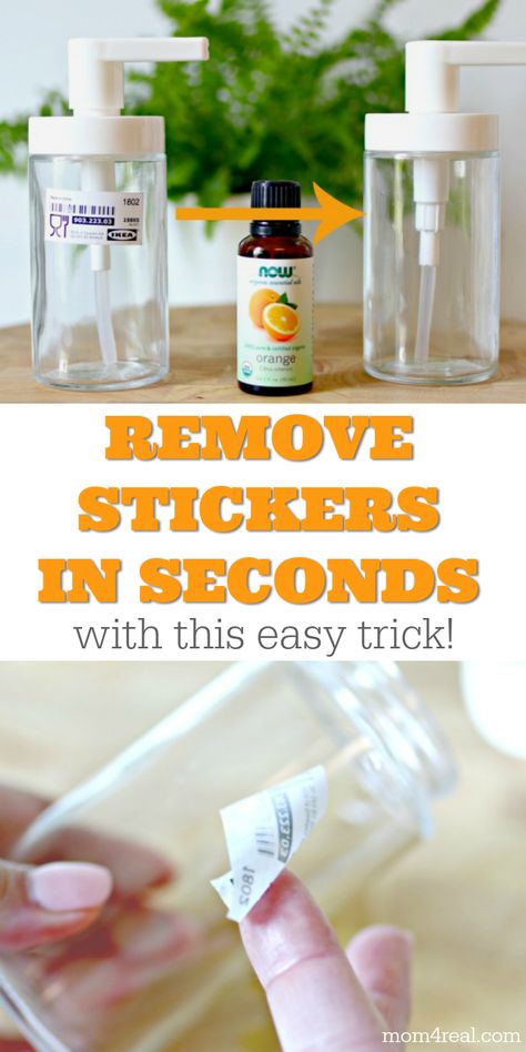 Removing stickers, labels and price tags can be a major pain, but I've got a super easy trick that will Remove Stickers in Seconds without scratching your items or tearing the tags! via @Mom4Real Remove Stickers, Tablet Recipe, Clean Hacks, Homemade Toilet Cleaner, Clean Baking Pans, Cleaning Painted Walls, Sticker Removal, Glass Cooktop, Deep Cleaning Tips