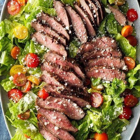 Tequila Lime Steak, Lime Steak, Beef Flank Steak, Beef Flank, Romaine Salad, Steak Salad, Steak Seasoning, Potluck Recipes, Thanksgiving Side Dishes