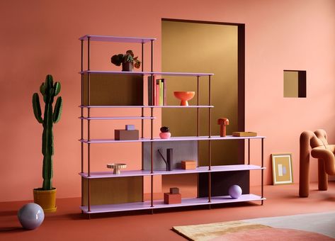 Montana Free – The Teklan Edition | Montana Furniture Decorative Room Dividers, Montana Furniture, Modular Storage, Shelving Systems, Interior Architect, Shelf Unit, Colorful Interiors, Color Palettes, Shelving Unit