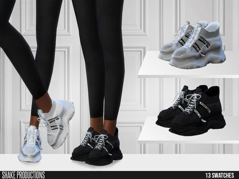 ShakeProductions 490 - Sneakers Sneakers Sims 4 Cc, Sims 4 Cc Women Shoes, Tsr Sims 4 Cc, Sims 4 Cc Women, Mods Sims 4, The Sims 4 Cabelos, Sims 4 Cc Eyes, Sims Inspiration, Sims 4 Tsr