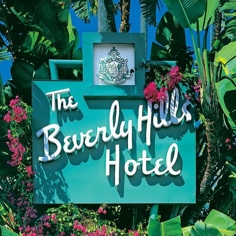 The Beverly Hills Hotel - 5-Star Luxury Hotel | Dorchester Collection Pier Santa Monica, Hotel Sign, The Beverly Hills Hotel, Usa Roadtrip, Beverly Hills Hotel, 카페 인테리어 디자인, Preppy Chic, Pacific Coast Highway, California Love