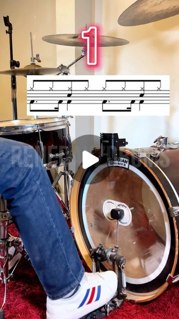 🥏🥁RENEDAYZDRUMS🥁🥏 on Instagram: "Bass drum exercises on a groove 🥁🚨 #drum #drums #drummer #drumlessons #bassdrum #drumlife #baterista #drumfill #drumvideo" Drum And Bass Dnb, Drum Exercises, Drum Practice, Drums Studio, Drums Sheet, Drum Sheet Music, Bass Drums, Drum Lessons, Electronic Drums