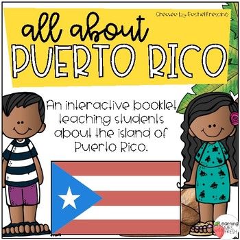 Autobiography Writing, Porto Rico, Hispanic Heritage Month, Hispanic Heritage, Spanish Class, Historical Facts, Class Activities, Teaching Spanish, Cover Pages