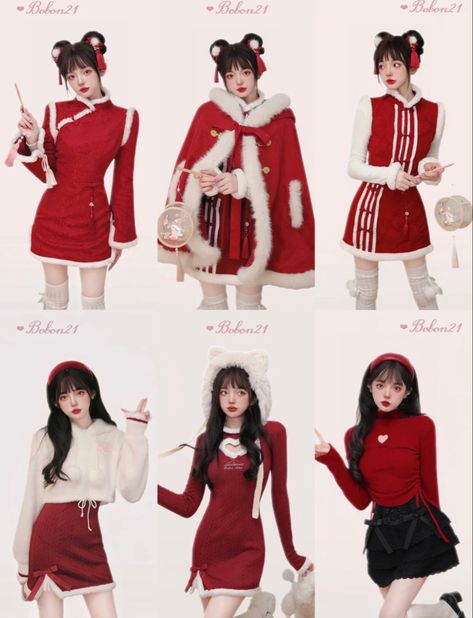 Christmas Concert Outfit, Christmas Y2k, Kawaii Outfits, Birth Flower Tattoos, Christmas Concert, Concert Fits, Christmas Outfits, Y2k Outfits, Hair Collection