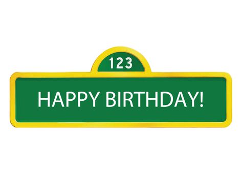 happy-birthday-sesame-street-sign Happy Birthday Sesame Street, Elmo Party Ideas, Sesame Street Signs, Birthday Banner Template, Street Banners, Cookie Monster Birthday, Elmo Birthday Party, Sesame Street Birthday Party, Elmo Party