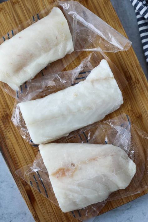 Frozen Cod Fillets Recipes, Frozen Fish Recipes, Frozen Salmon Recipe, Frozen Fish Fillets, Frozen Fish, Frozen Salmon, Cod Recipes, Frozen Shrimp, Smoked Cooking