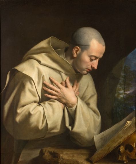 Saint Bruno (Philippe de Champaigne) - Nationalmuseum - 23737 - St Bruno - Wikidata Lilac Wine, San Bruno, Baroque Art, Dutch Artists, Oil Painting Reproductions, Catholic Art, Painting Reproductions, French Art, Religious Art