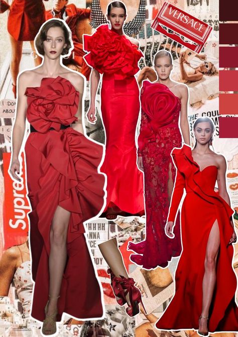 Mood Board Fashion Inspiration Ideas, Mood Board Fashion Inspiration, Fashion Magazine Layout, Rose Fashion, Fashion Themes, Fashion Sketchbook, Fashion Portfolio, Fashion Collage, Fashion Art Illustration