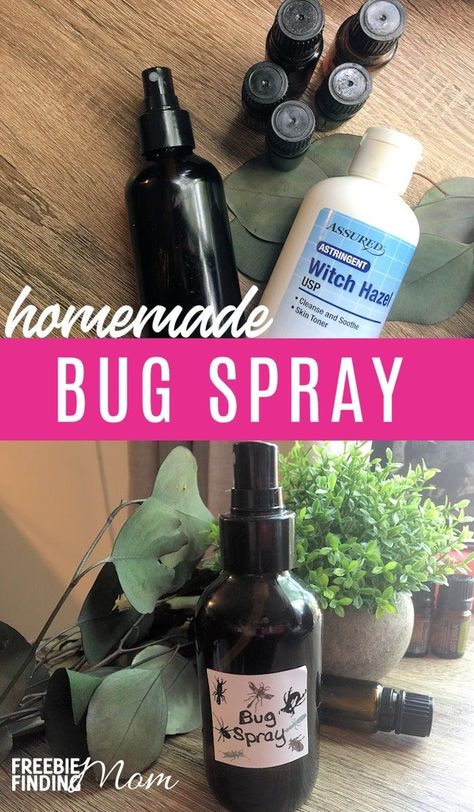 How would you like a way to keep from being eaten alive by bugs but without using harmful chemicals? This Homemade Bug Spray recipe uses powerful essential oils along with witch hazel and water to make an easy, cheap homemade bug spray that will effectively repel pesky critters. #homemadebugspray #homemadebugrepellent #homemadebugsprayessentialoils, #easycheaphomemadebugspray Homemade Bug Spray Recipe, Young Living Essential Oils Starter Kit, Homemade Bug Repellent, Essential Oil Bug Spray, Homemade Bug Spray, Bug Repellant, Diy Bug Spray, Bug Spray Recipe, Essential Oil Starter Kit