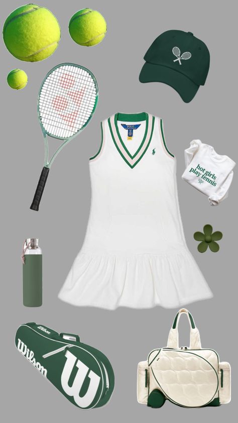 Tennis outfit Tennis Dress Outfit, Mode Tennis, Tennis Uniforms, Tennis Outfit Aesthetic, Tennis Aesthetic, Tennis Polo, Tennis Outfit, Chic Winter Outfits, Weather Seasons