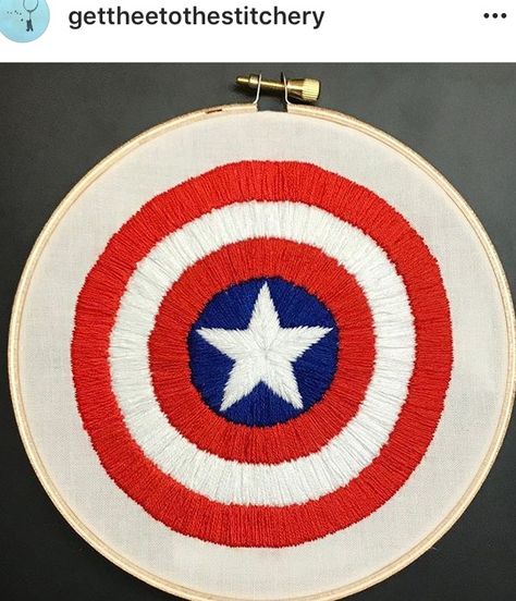 Marvel Embroidery Patterns, Superhero Embroidery, Marvel Embroidery, Idea Embroidery, Diy Clothes Videos, Disney Embroidery, Embroidery Tshirt, Hand Embroidery Projects, Simple Embroidery