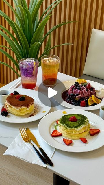 Jeannie | Montreal Food Blogger 📸 on Instagram: "Grand Opening Today Aug 24-25 at FUWA FUWA MONTREAL 🥞 @fuwafuwa.montreal 

The popular Fuwa Fuwa Pancakes is finally in Montreal downtown! They have fluffy Japanese Soufflé Pancakes with over 15 flavours to choose from! You can choose between sweet and salty. 🥞 Their pancakes are so jiggly and each bite is so light and fluffy 🥹. They also have croffles and other desserts 🍨. You have to try their pretty drinks! 😍

They are having a grand opening promotion this weekend Aug 24-25! The first 50 customers with pancakes purchased on each day will receive Fuwa Fuwa merch and for those who registered beforehand for coupons can get a free drink and cheesecake! There is also a free lucky draw for a chance to win $100 gift card with any purchase! Soufflé Pancakes, Montreal Food, Fuwa Fuwa, Souffle Pancakes, Win 100, 100 Gift, Lucky Draw, Pretty Drinks, Sweet And Salty