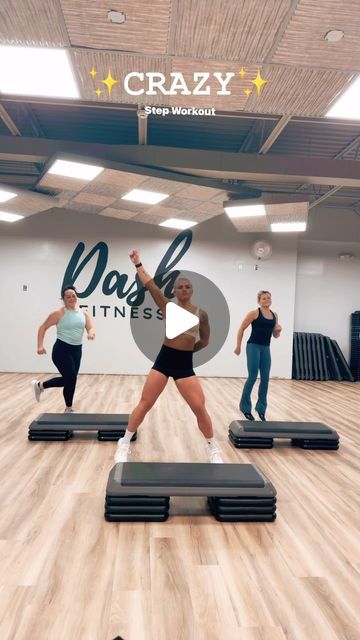 Ashley Beito | DASH Fitness on Instagram Step Aerobic Workout, Everyday Workouts, Remember To Smile, Cardio Challenge, Step Aerobics, Step Workout, Buddy Workouts, Everyday Workout, Back Row