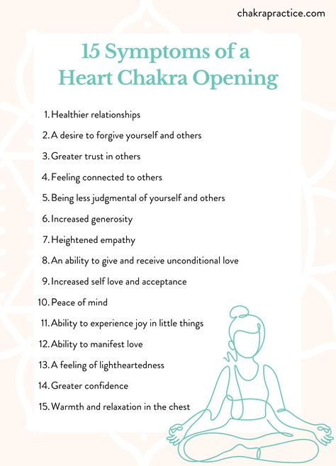 15 Symptoms of a Heart Chakra Opening Chakra Journal Prompts, Open Heart Chakra, Chakra Journal, Heart Chakra Opening, Chakra Quotes, Chakra Locations, Chakra Opening, The Heart Chakra, Anahata Chakra