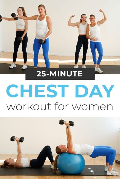 Chest And Arm Workout, Arm Workout Videos, Chest Day Workout, 25 Minute Workout, Chest Workout At Home, Yoga Steps, Nourish Move Love, Arm Workouts At Home, Chest Day