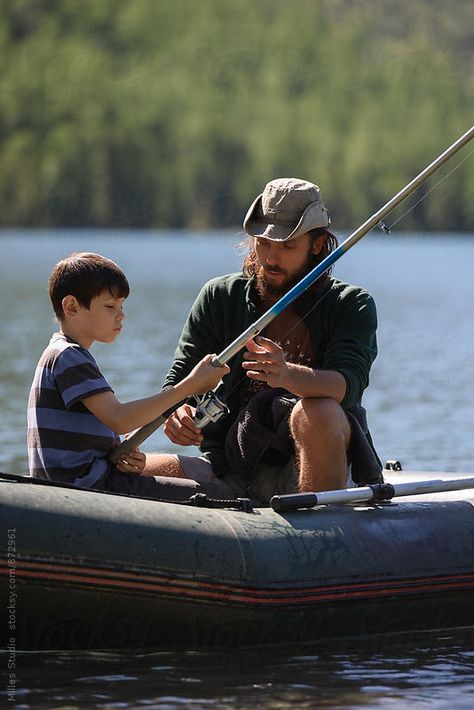 Father And Son Reference, Gesture Study, Father Son Fishing, Cowboy Reference, Father And Son Fishing, Story References, Family Fishing, 2024 Aesthetic, Fishing Photography